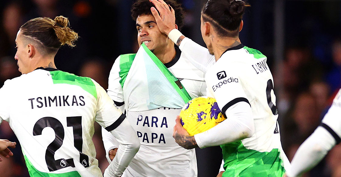 Luis Díaz dedicó el gol a su papá