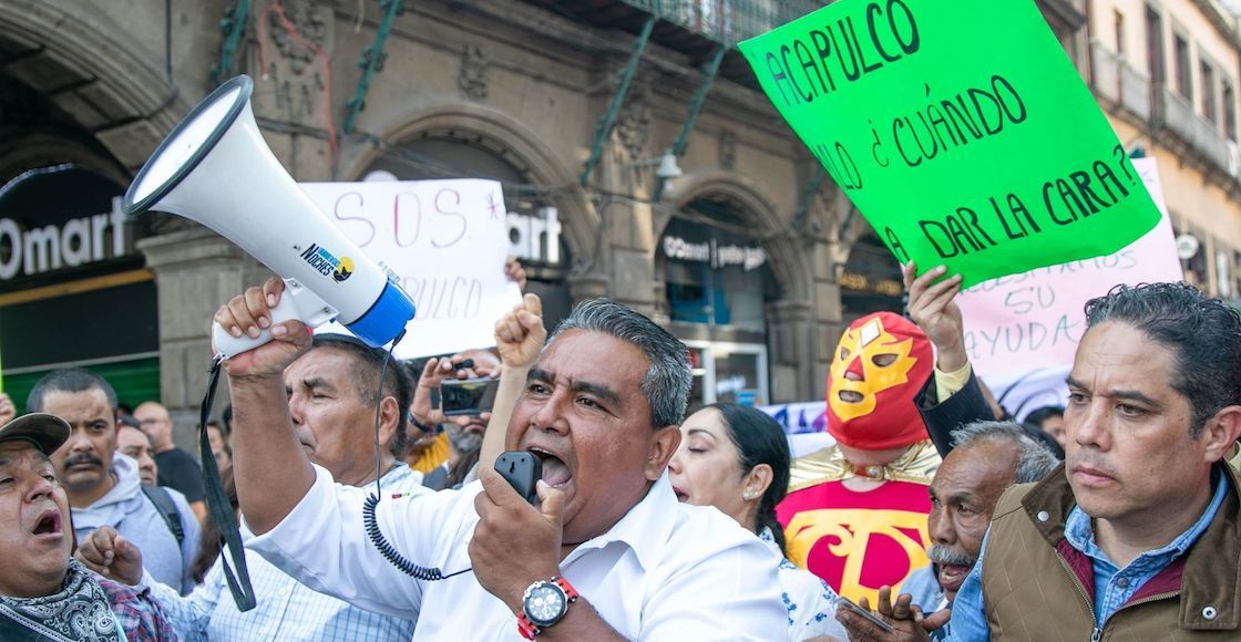Protesta Afectados Acapulco-1