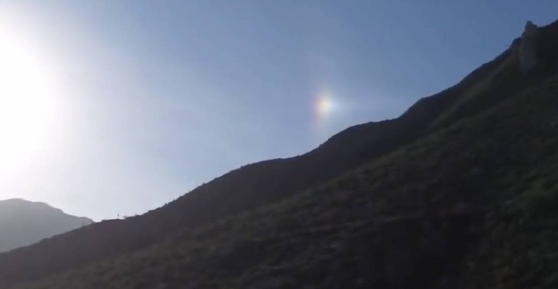 ¿Qué era la luz de colores que apareció en el cielo de Monterrey?