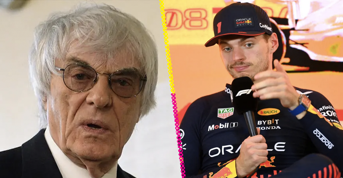 Max Verstappen y Bernie Ecclestone le hacen el 'fuchi' al GP de Las Vegas