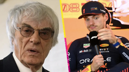 Max Verstappen y Bernie Ecclestone le hacen el 'fuchi' al GP de Las Vegas