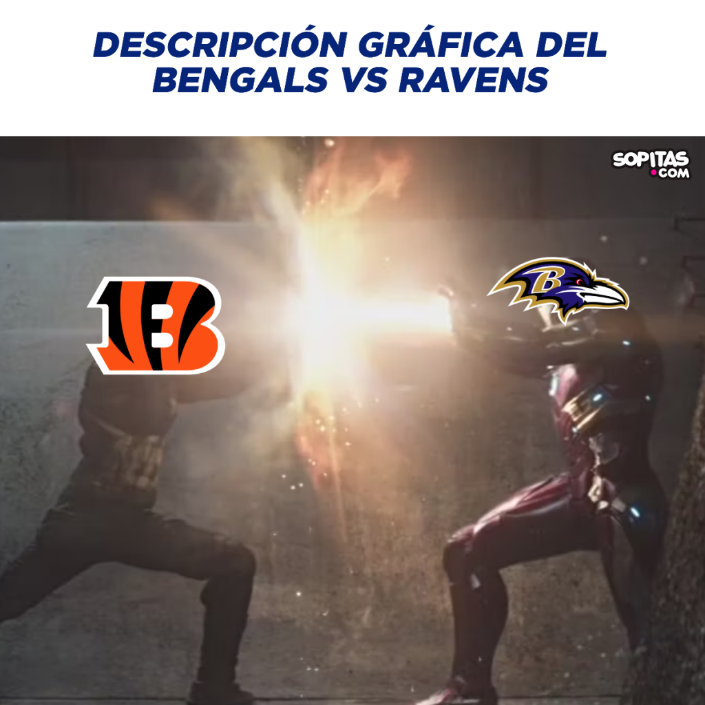 Meme del Bengals vs Ravens para la semana 11 de NFL