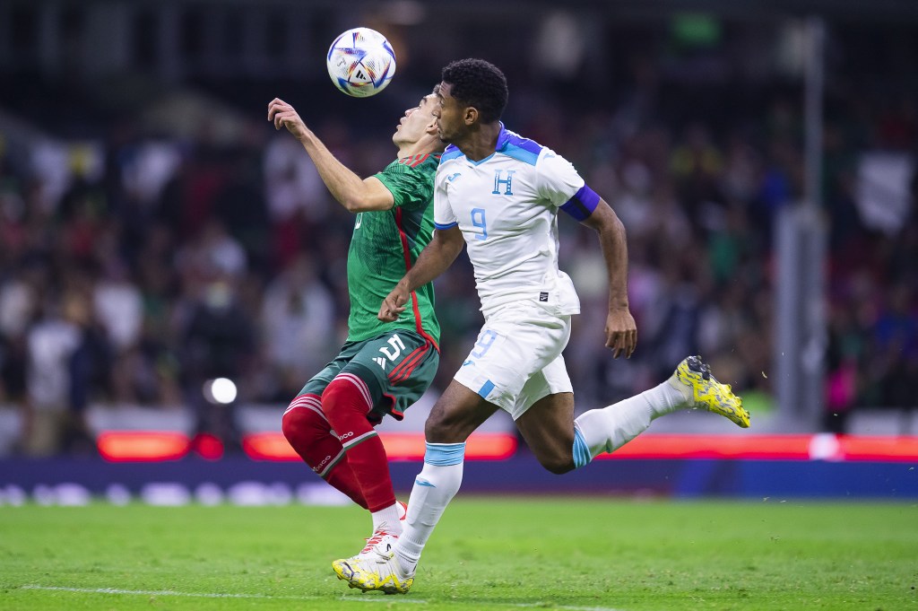 La Selección Mexicana enfrentó a Honduras en el Estadio Azteca
