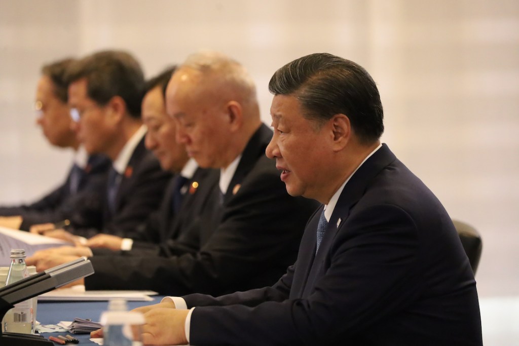 AMLO y Xi Jinping.