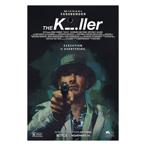 Póster de 'The Killer' de David Fincher