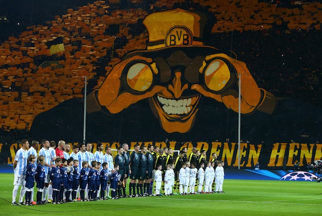 Tifo del Borussia Dortmund