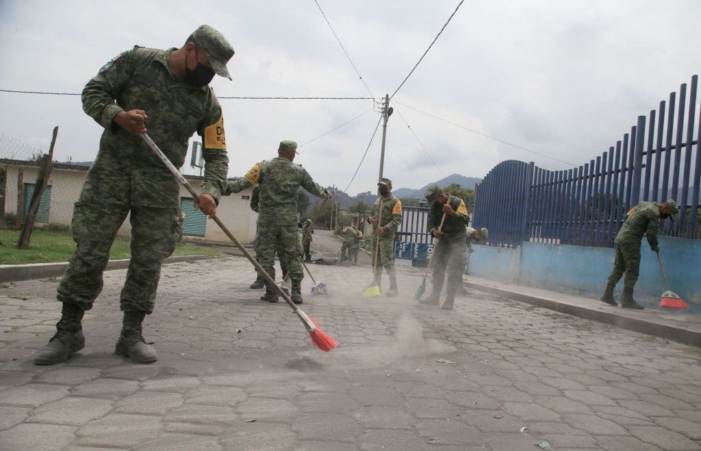 Popocatépetl registra intensa actividad y hay riesgo de caída de ceniza
