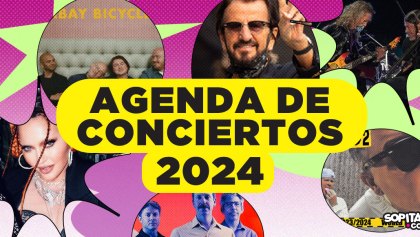 agenda conciertos méxico 2024