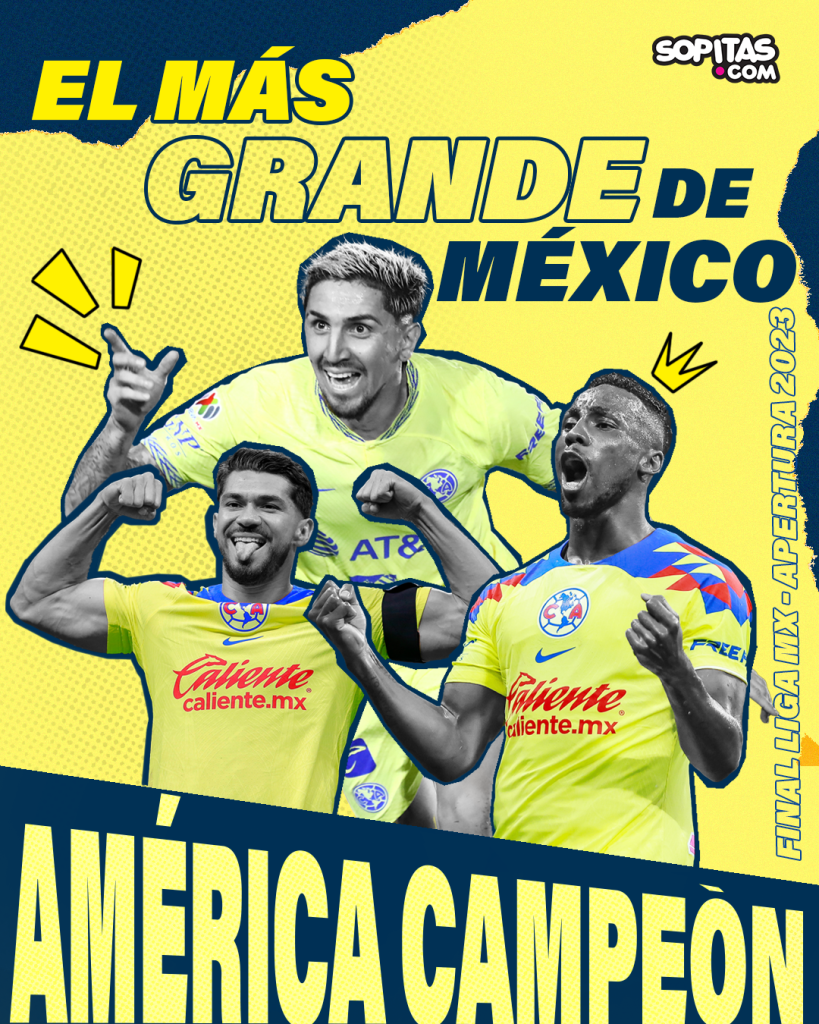 América, el equipo más ganador de México