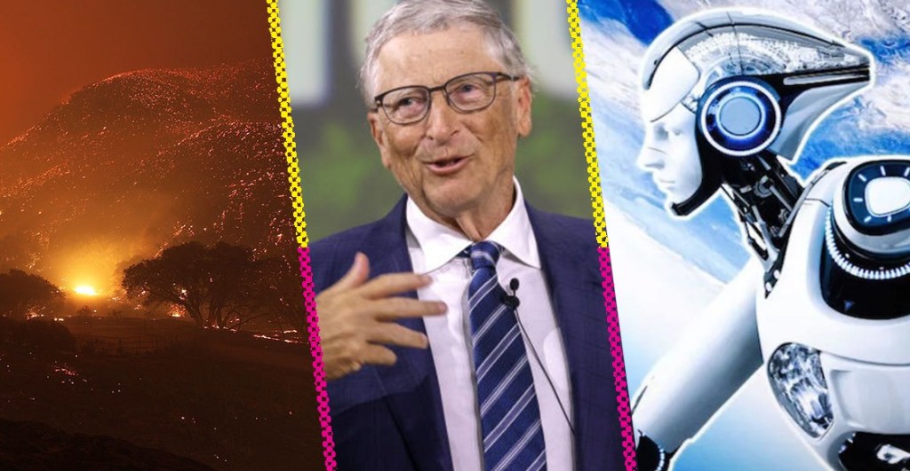 Van las predicciones de Bill Gates para 2024: IA, cambio climático y elecciones