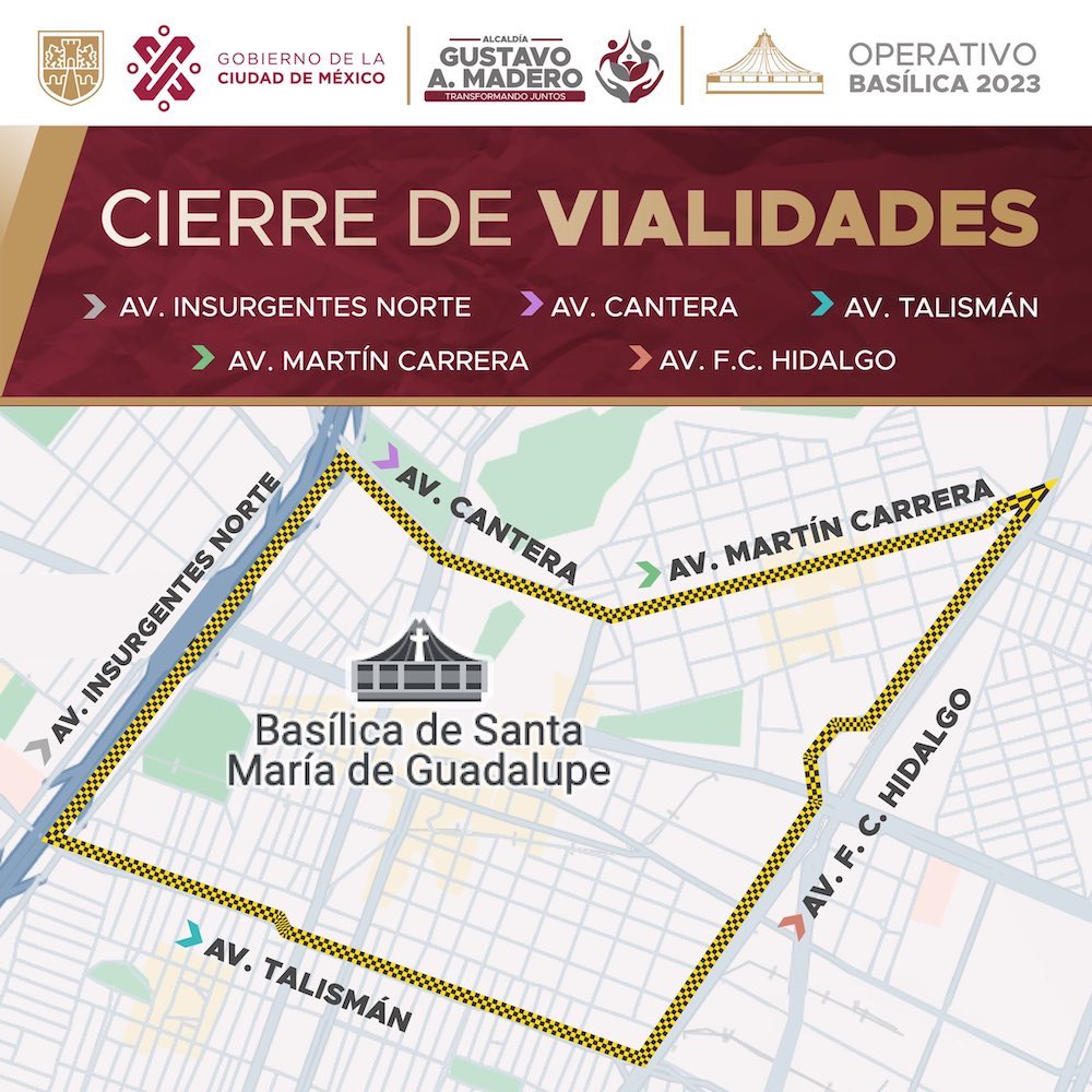 Calles cerradas y alternativas por la llegada de peregrinos en La Villa