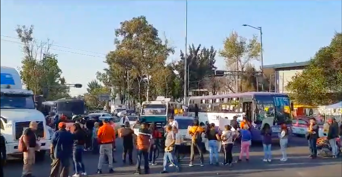 Comerciantes de Tepito cerraron calles de la CDMX.