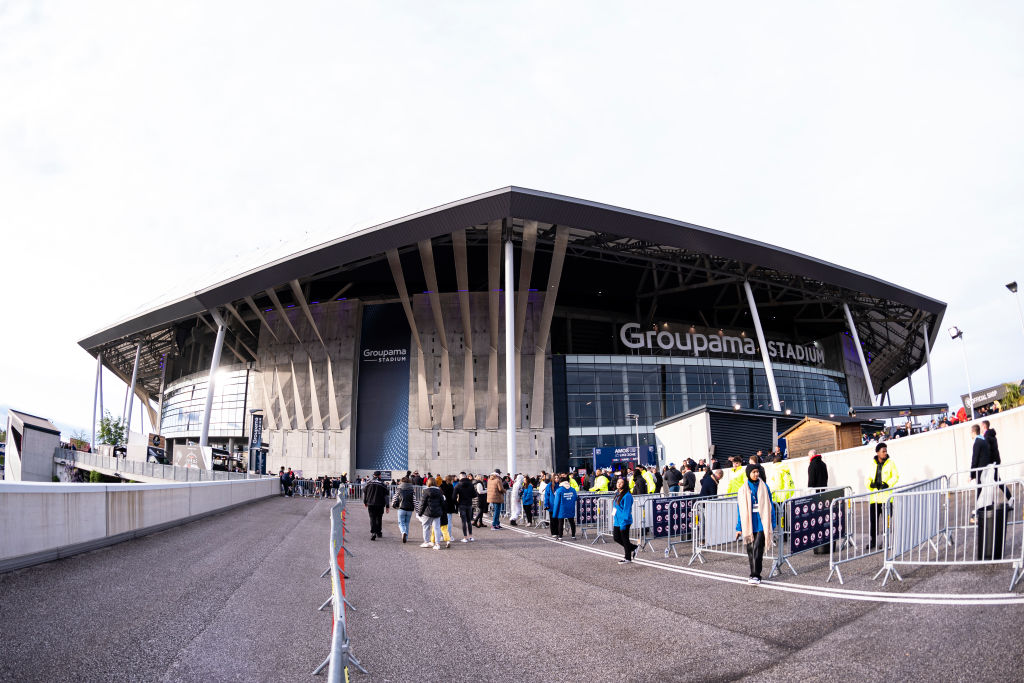 El estadio del Lyon
