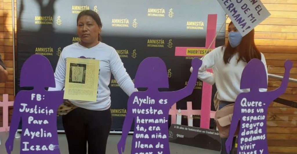 La huelga de hambre de Flora Marcelo, madre de una víctima de feminicidio