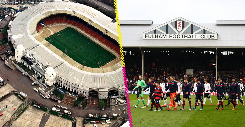 Fulham y las torres del viejo Wembley