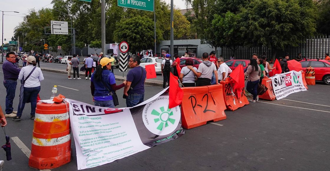 Bloqueo trabajadores Bachilleres-4