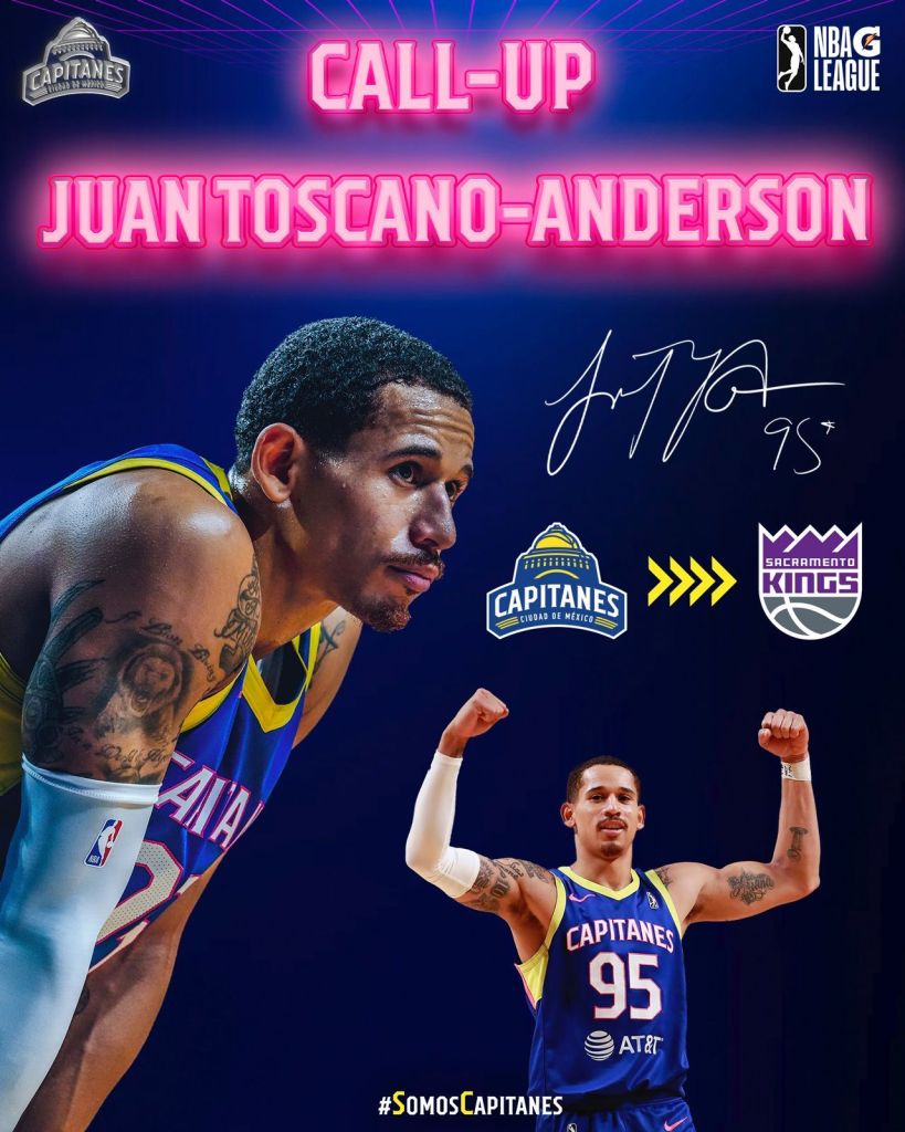 Juan Toscano vuelve a la NBA