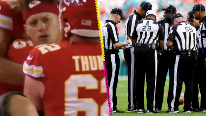 Las jugadas en las que los Chiefs fueron beneficiados por los árbitros de NFL