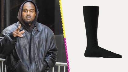 Critican a Kanye West por vender unos tenis calcetines muy peculiares (y caros)