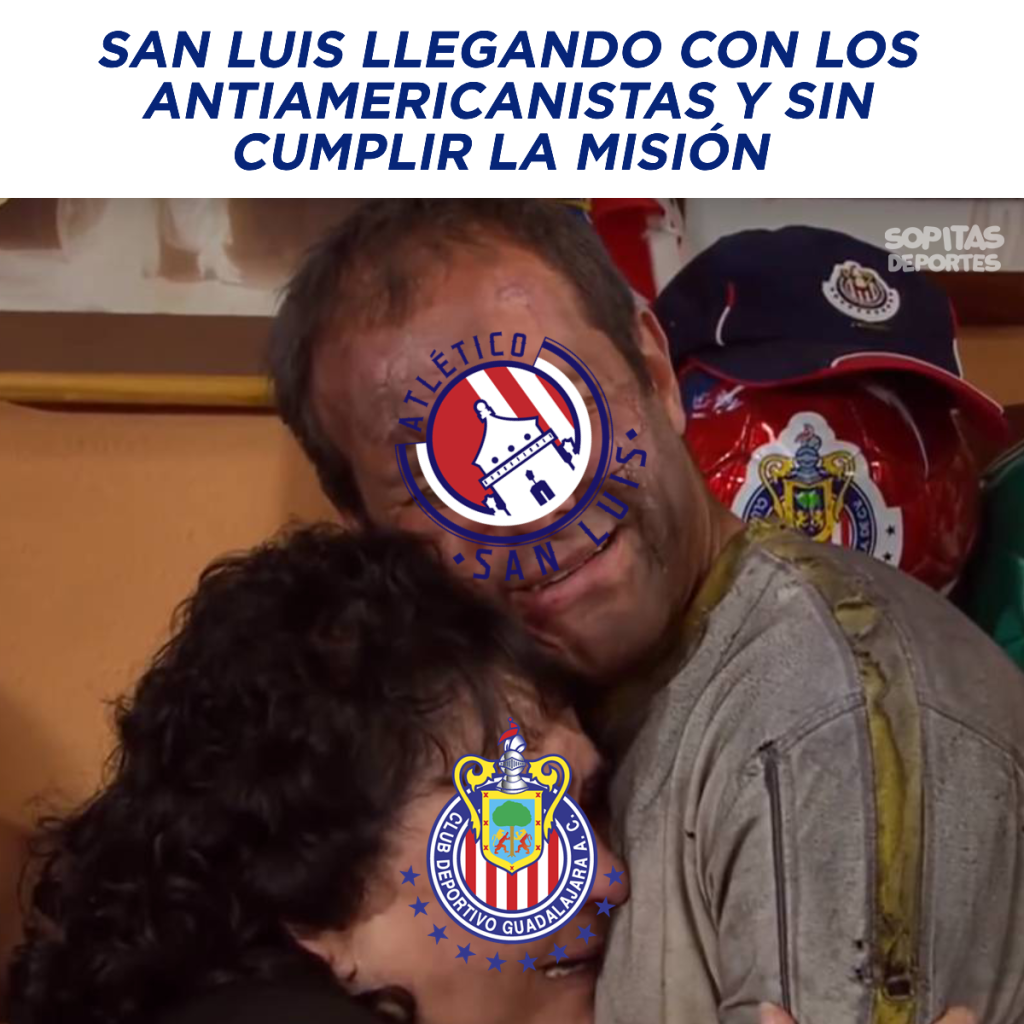 Los memes del San Luis vs América