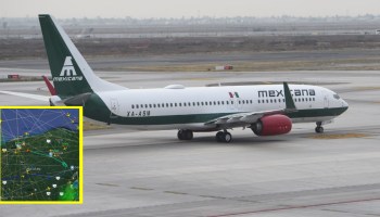 El primer vuelo de Mexicana de Aviación no llegó a Tulum por el clima