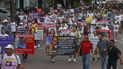 Los más de 110 mil registros de desaparecidos en México.