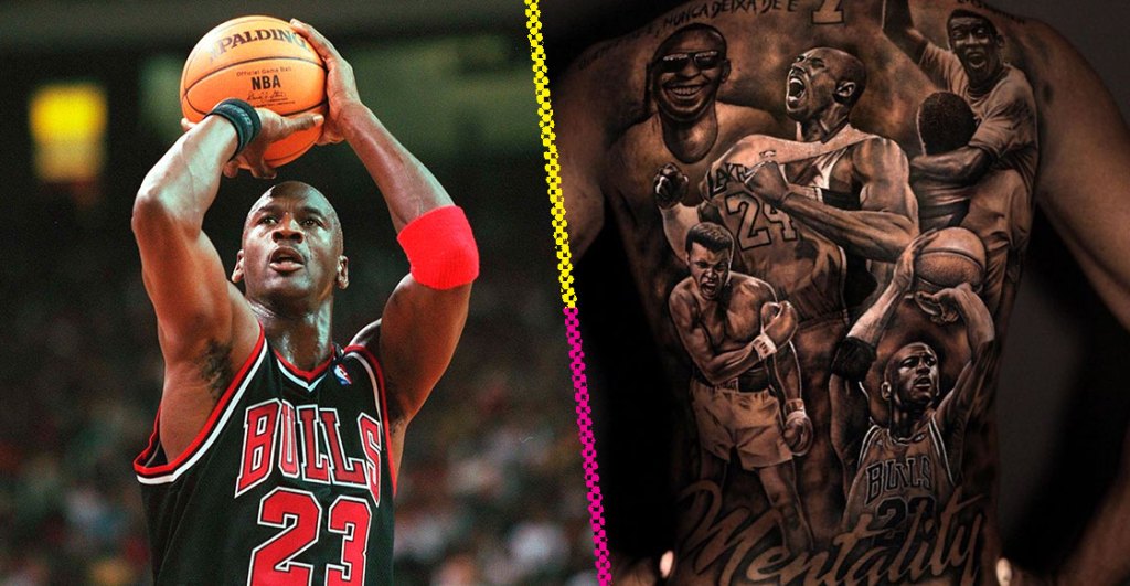 Vinicius y el error en su tatuaje de Jordan