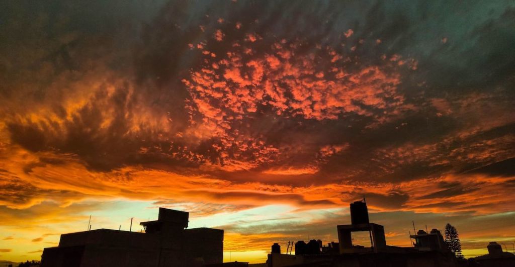 Atardecer en la CDMX.