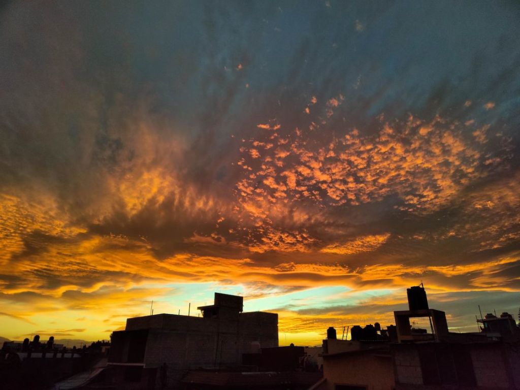 Atardecer en la CDMX.