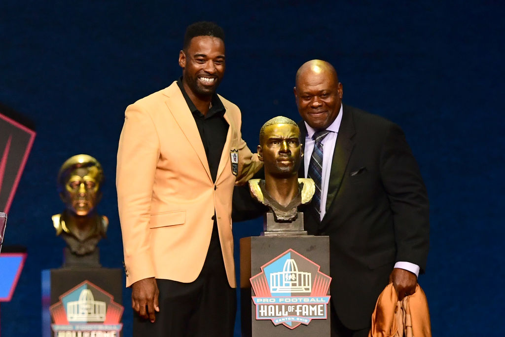 Megatron de Lions en el Hall of Fame del futbol americano