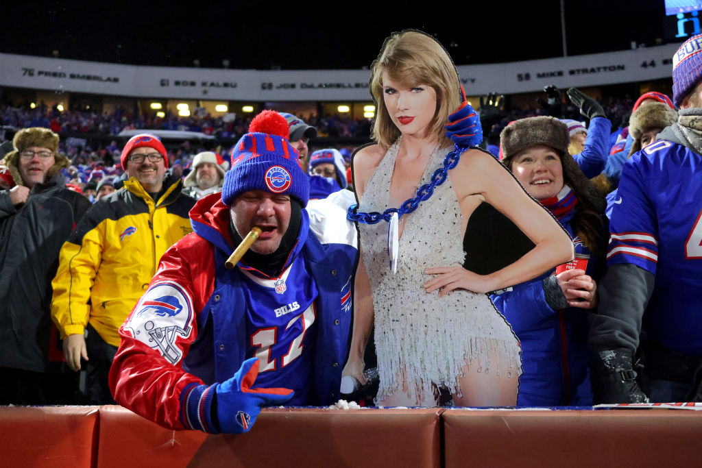 Taylor Swift va Baltimore... los Bills, no