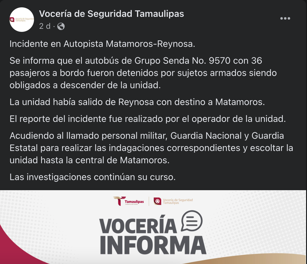 comunicado voceria tamaulipas