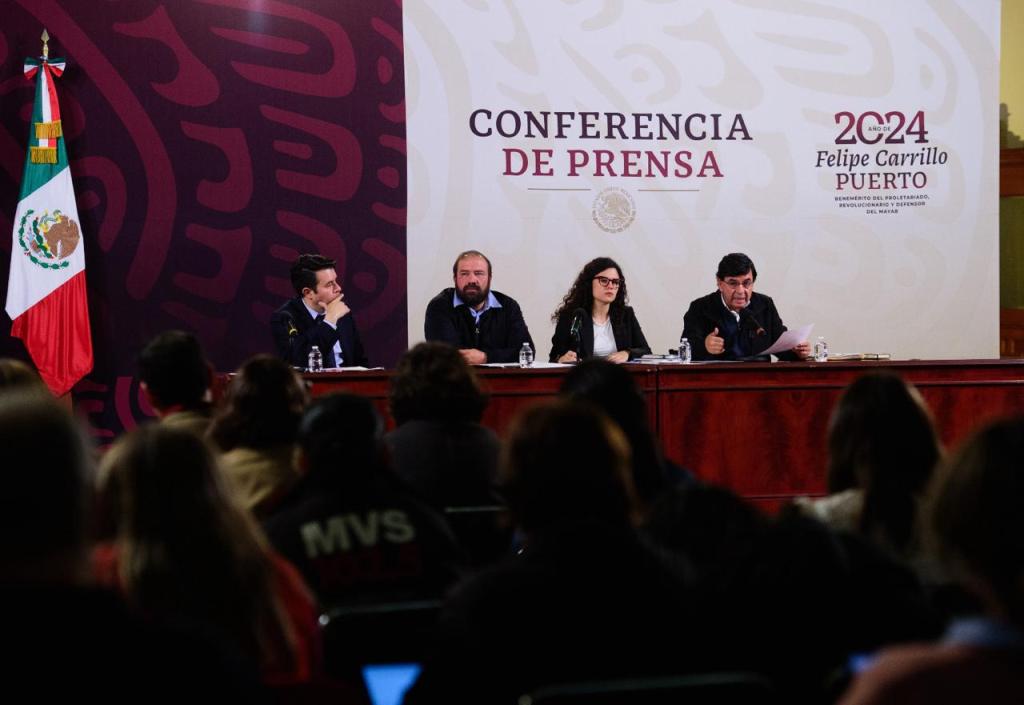 La conferencia de prensa que ofreció la SEGOB por el hackeo a la base de datos de presidencia en México 
