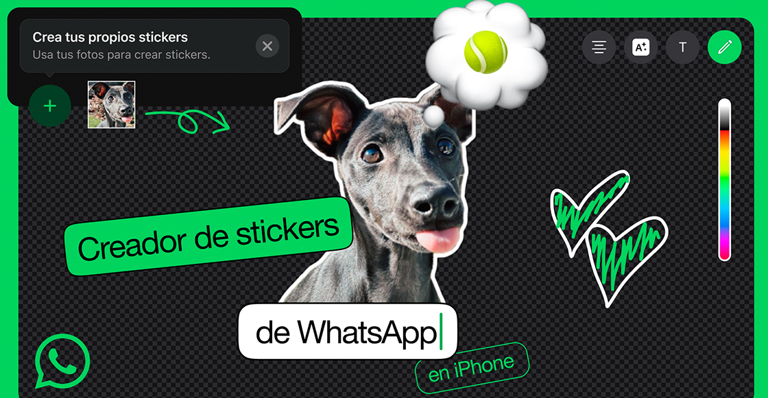 como crear stickers iphone