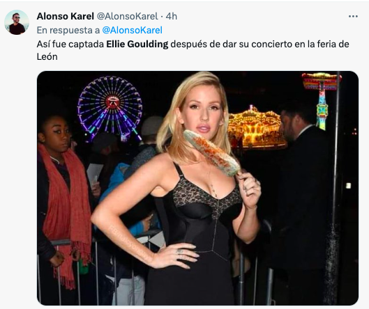 Videos, reacciones (y memes) del show de Ellie Goulding en la Feria de León 2024 