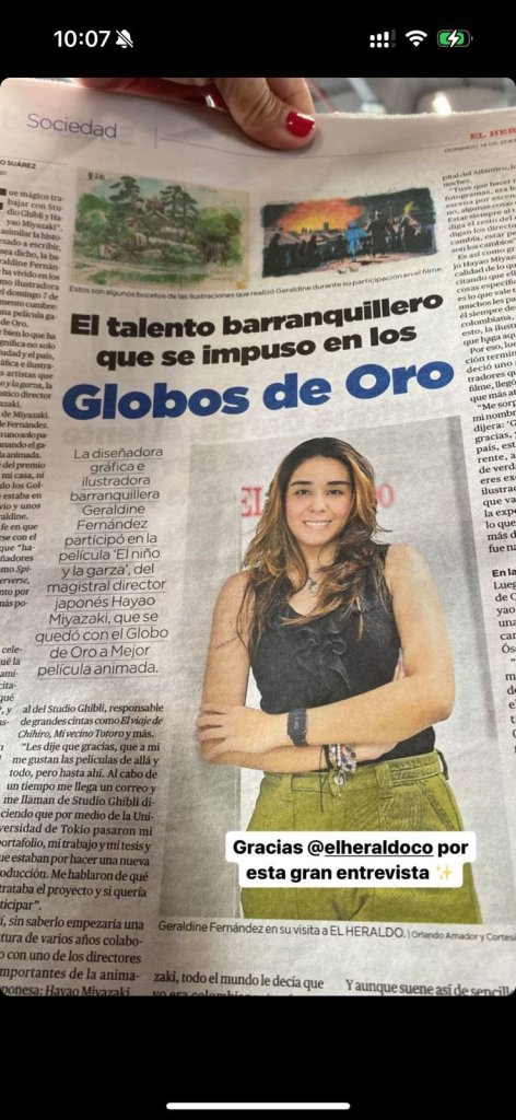 Geraldine Fernández, la colombiana que mintió sobre su participación en 'El niño y la garza'
