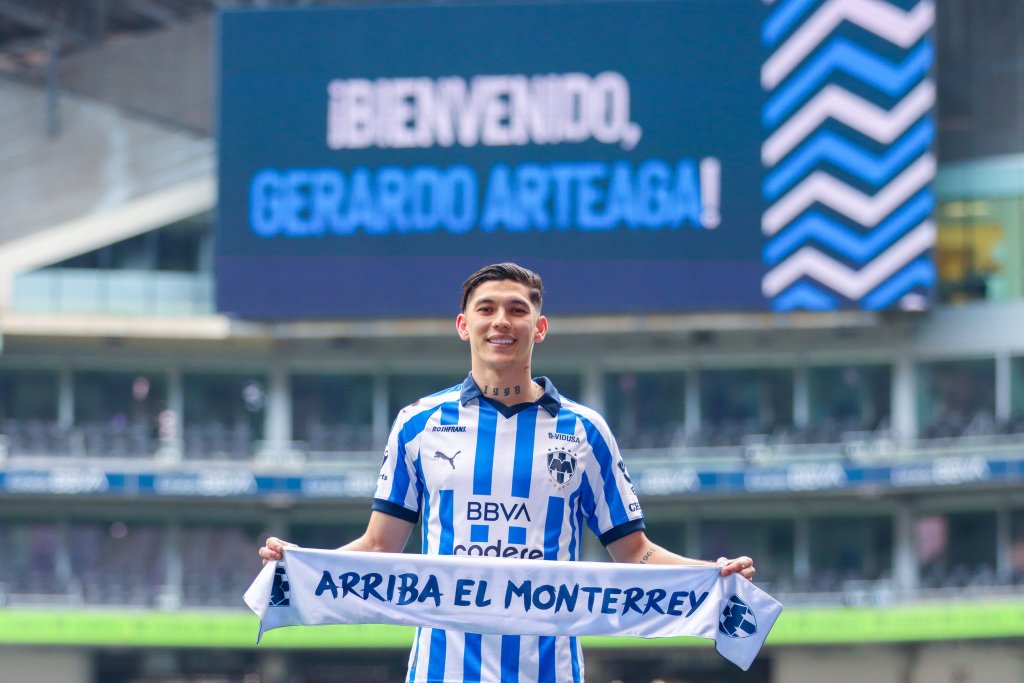 Gerardo Arteaga con Monterrey