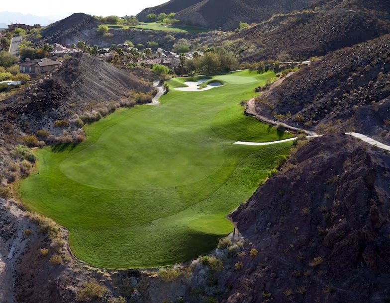 Campo de golf, Hilton Lake Las Vegas 