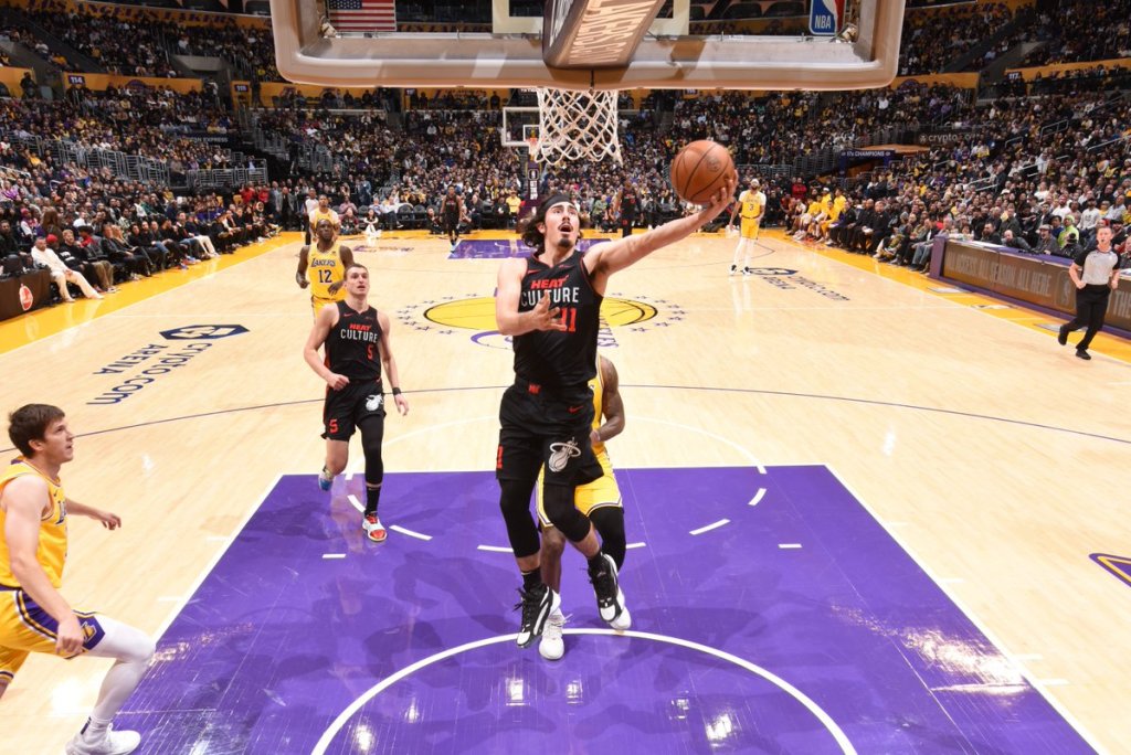 Jaime Jaquez Lakers vs. Heat