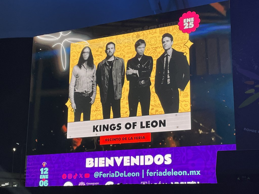 Los videos, reacciones y hasta memes del concierto de Kings of Leon en la Feria de León 2024