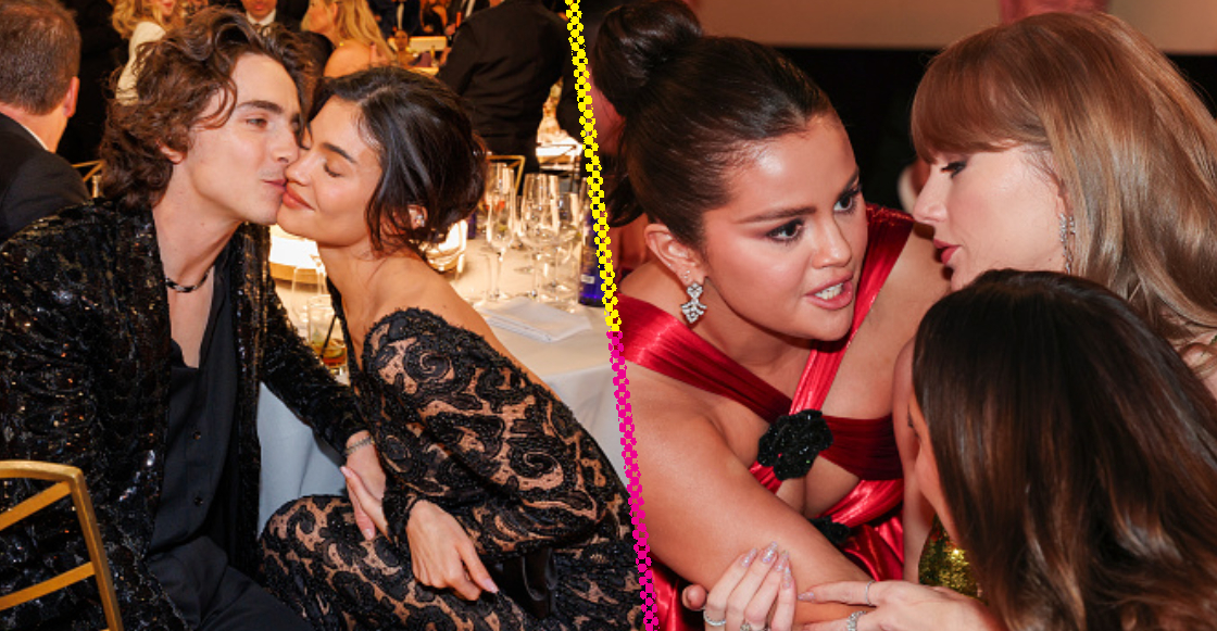 Fíjate, Paty: El chisme entre Kylie Jenner, Timothée Chalamet y la foto con Selena Gómez en los Golden Globes 2024