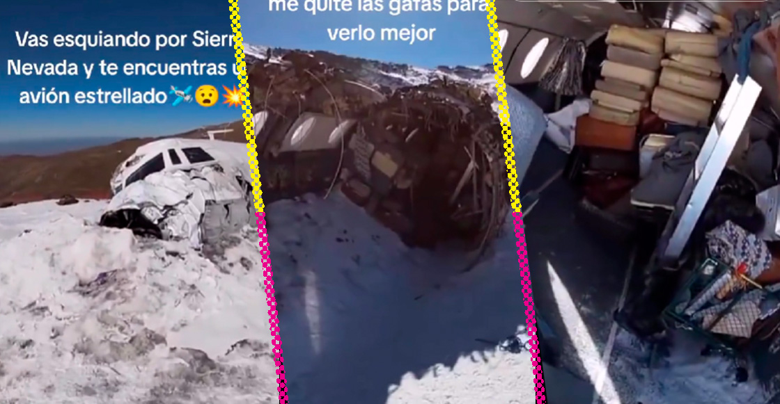 ‘The Snow Society’: The truth about the video of the skier who found the “abandoned” plane