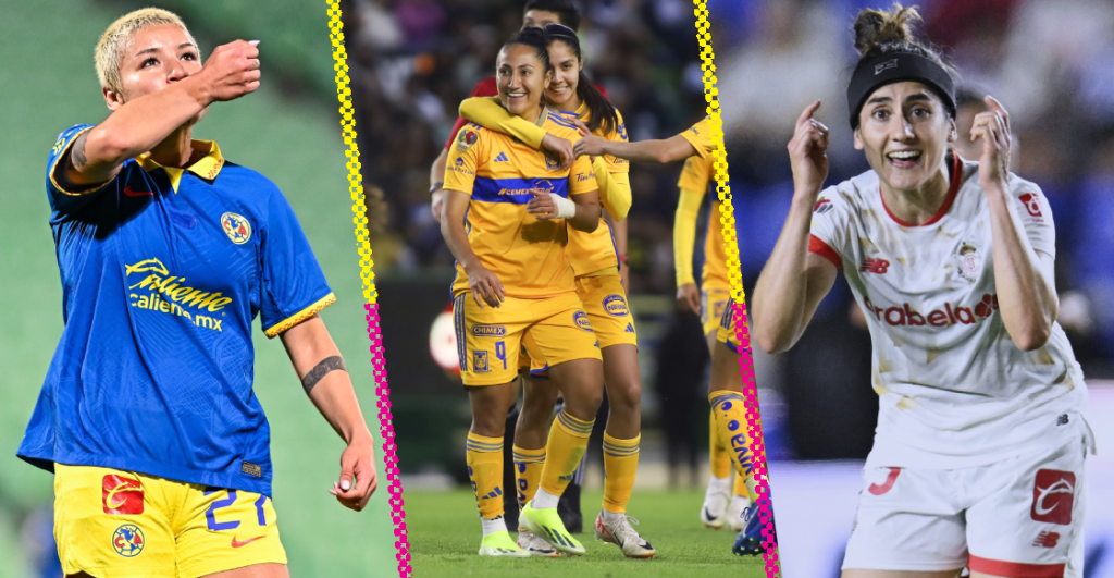 Bicicletas y de media distancia: Los 5 mejores goles de la jornada 4 de Liga MX Femenil
