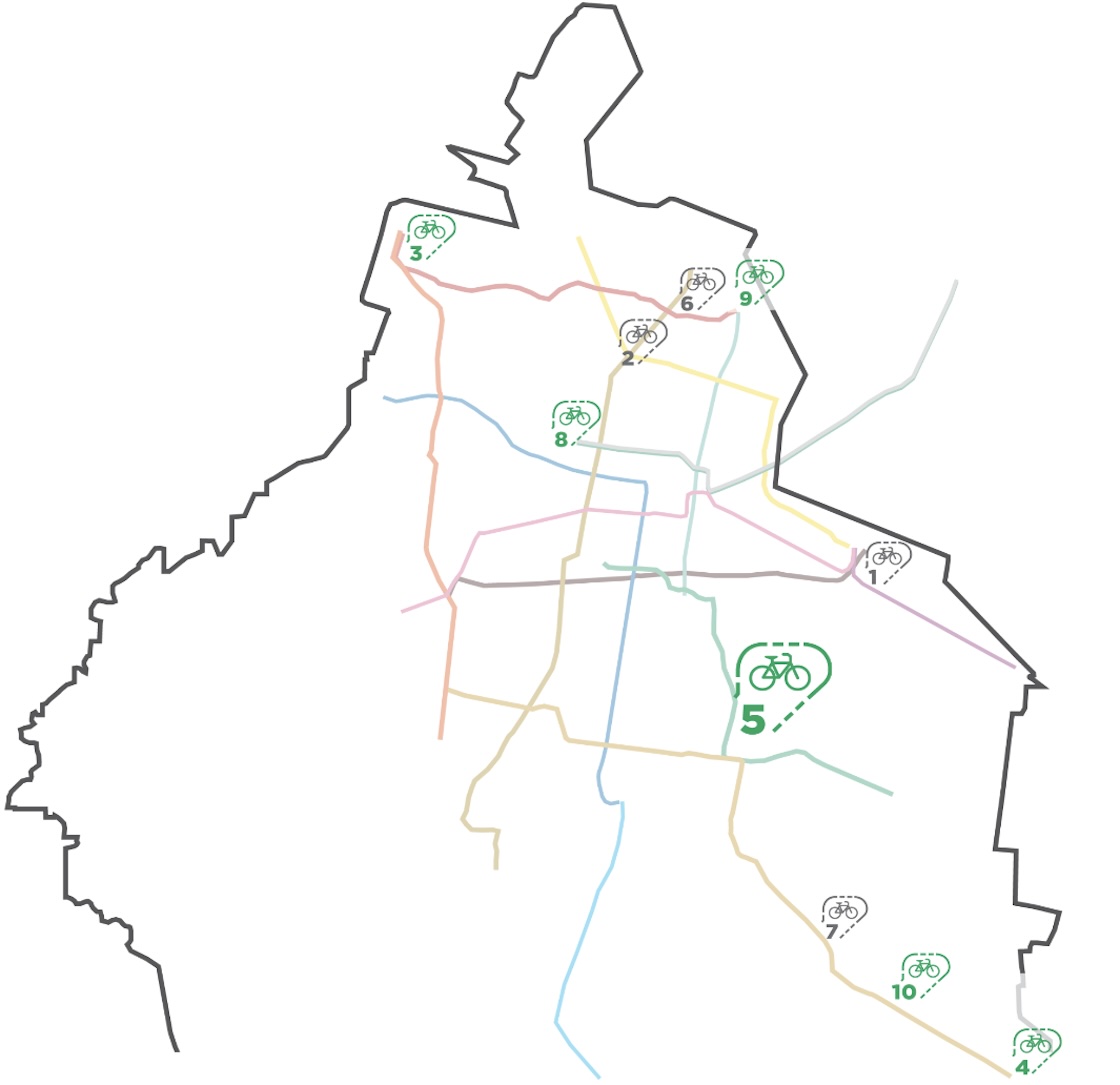 ¿Cuántas ciclovías y biciestacionamientos hay en CDMX? Aquí les dejamos el mapa y rutas