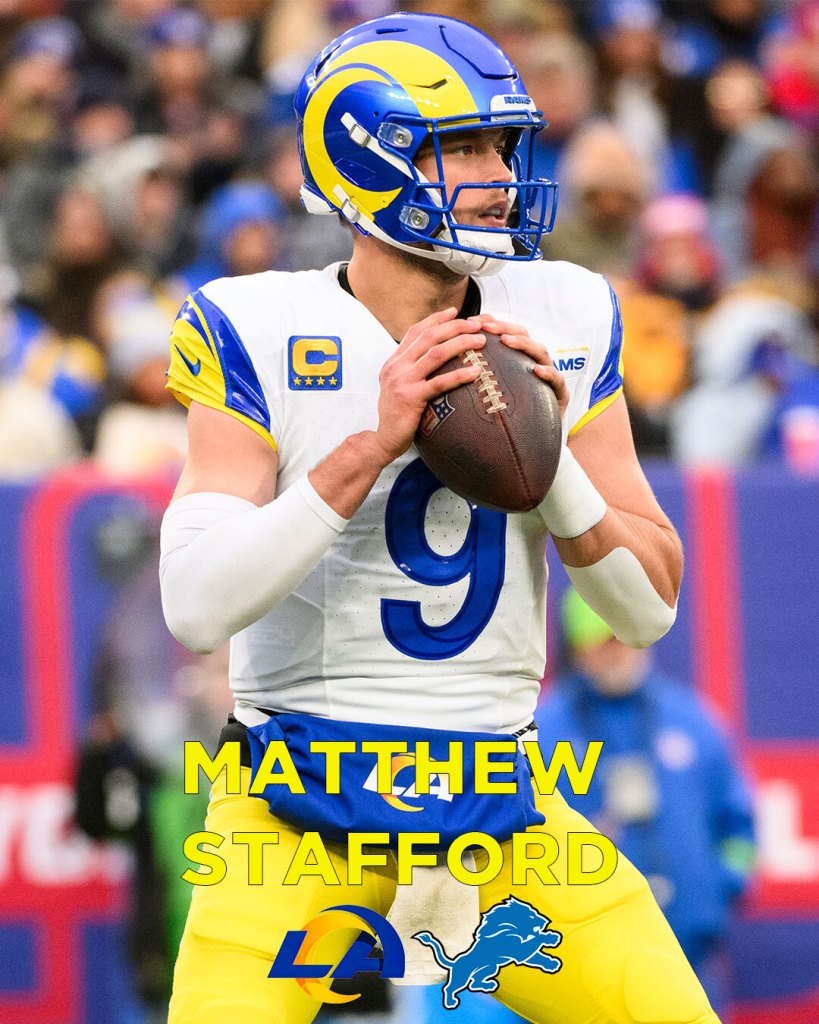 Matthew Stafford lo consiguió todo con Rams
