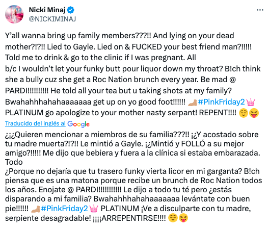 ¡Sepárenlas! Nicki Minaj y Megan Thee Stallion se pelean por la canción "HISS"  