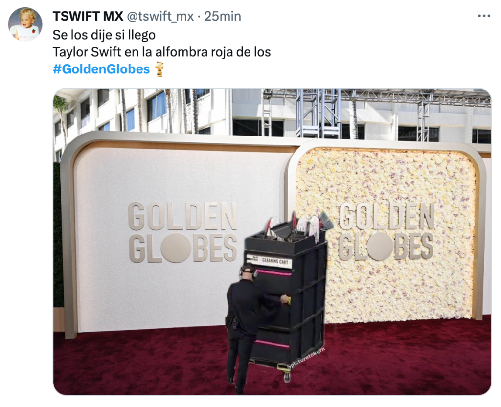 Los mejores memes de la alfombra roja de los Golden Globes 2024