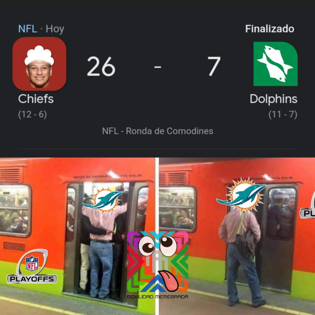 Meme Miami vs Chiefs