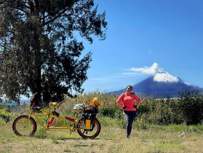 Sobre la pareja que recorrió TODO México en bicicleta