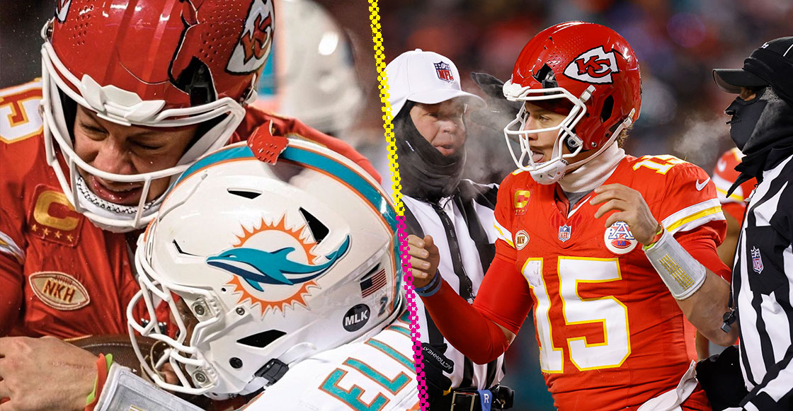 Why did Patrick Mahomes’ helmet break in the Chiefs vs Dolphins?